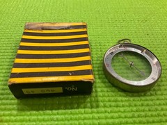 Vintage Selsi Pocket Compass No. 468/45 Made in Japan See-Through Map Reader