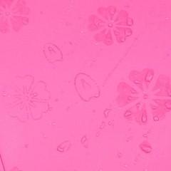 Water Activated Umbrella with Floral Patterns for UV Protection and Rain Safety