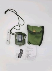 TurnOnSport Prismatic Sighting Compas Military Waterproof with Pouch for Hiking