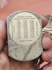 Vintage Suunto Helsinki Clinometer In Rough Condition & Suunto Compass Used N4.