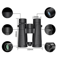 10×42 Binoculars For BAK4 for Outdoor Hiking For Bird Watching and Travel