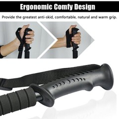 2X Hiking Trekking Poles Nordic Walking Sticks Adjustable Anti-shock Alpenstock