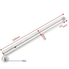 Telescope Weighted Rod Hammer Rod Stainless Steel Balance Rod for Observation