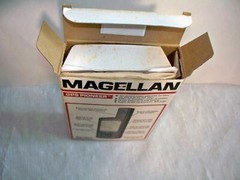 Magellan GPS Pioneer Satellite Navigator Model #63000 W/Box & Instruction Manual