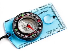 TurnOnSport Orienteering Compass Advanced Scout Compass for Hiking, Camping,…