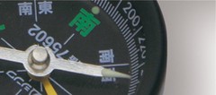 Directional compass A-3 Japanese characters 75602