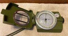 SE Camouflage Military Prismatic Sighting Compass Survivor Series W/Case