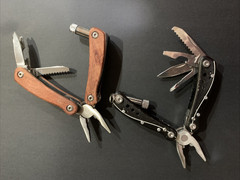 Multi Tool Knife Kit Pliers Knife Saw File, Opener Lot of 2 NEW