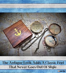 Nautical Compass Go Confidently in The Direction of Your Dreams! Live The Life
