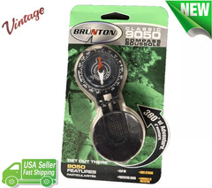 VINTAGE BRUNTON USA 360 POCKET COMPASS BOUSSOLE CLASSIC 9050 +NEW+