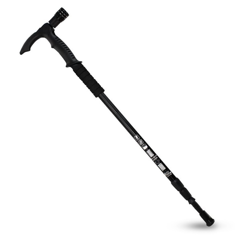 Bâton de randonnée éclairant Illuminated Walking Stick, Black, 67 cm