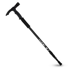 Bâton de randonnée éclairant Illuminated Walking Stick, Black, 67 cm