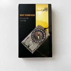 Acecamp | Map Compass 4.1 x 2.4 in. NIB
