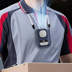 Flexible Waist Neck Fan with High Airflow and 4000mAh Battery for All Day Use