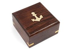 I am Your Anchor, Faithful, Strength Engraved Compass, Confirmation Gift