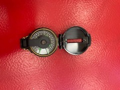 Vintage W.F.S Engineers’ Lensatic Compass For Scouts Plastic Case