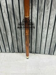 AURA Nautical 37″ Wooden Walking Stick Cane W/Brass Horse Head Handle Easter