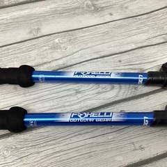Foxelli Outdoor Gear 7075 HOG7 Aluminum Hiking Trekking Poles Sticks