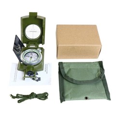 Multi Functional Military Aiming Navigation Compass Portable with Fluorescence