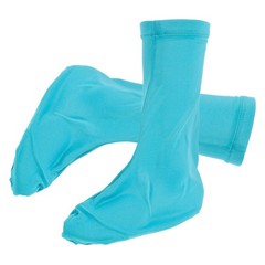 1Pair Blue Lightweight Hiking Boot Covers Elastic Waterproof Sand Protection