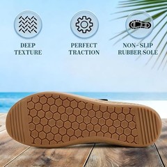 Mens Sport Sandals Leather Closed Toe Sandal Breathable Outdoor 8.5 Black