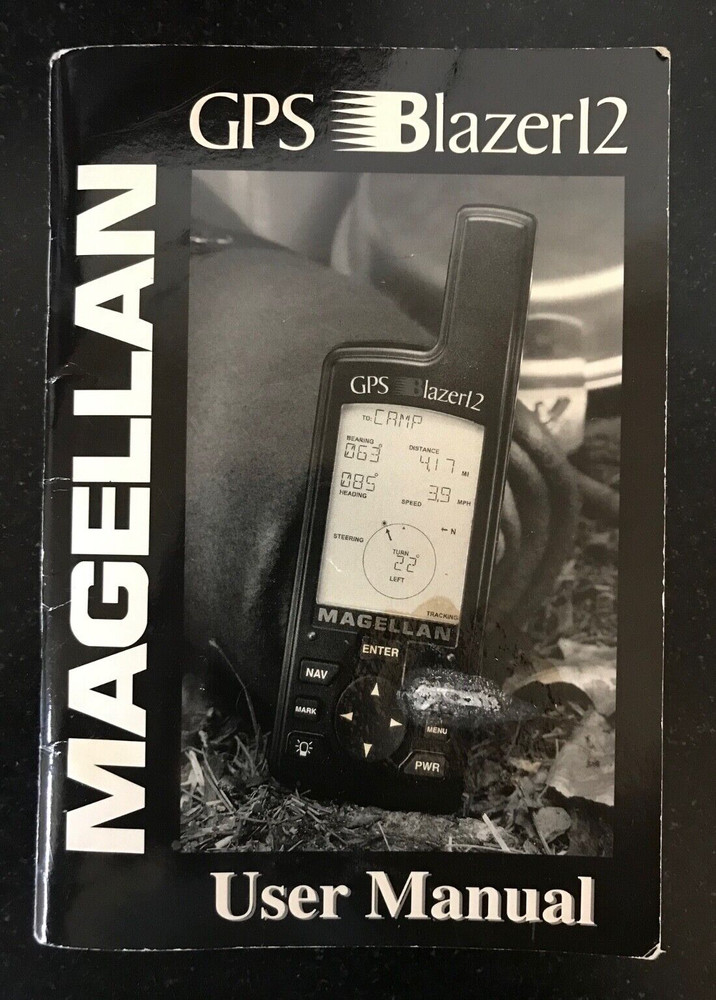 Magellan GPS Blazer 12 User Instruction Manual