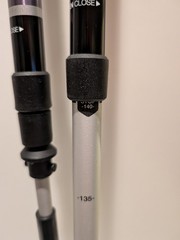 Komperdell Hiking Poles Grey Rambler Cork, NEW with invoice
