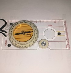 Vintage Liquid-Filled Tabletop Compass Sport 3