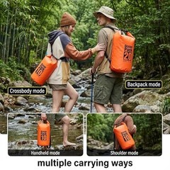 Floating Waterproof Dry Bag/10L/1/20L for women-Lightweight&Small 5L ORANGE