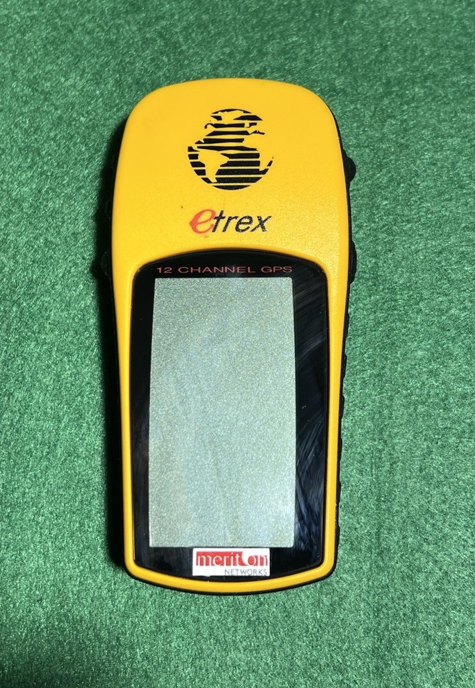Garmin eTrex 12 Channel Handheld GPS Navigator Tested Working GREEN BACKLIGHT