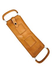 Hunting Stick outdoor Walking Stick with Leather Seat Chair Camping Fish Stool