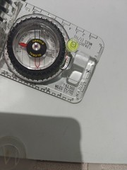 Brunton TruArc15 F-TRUARC15-DMIL-K-GL Compass Rare Earth Magnet, Glow, Mirrored