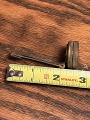 Vintage TRU-NORD Brass Clip On Compass V.E. Budlong Brainerd MN Working Order