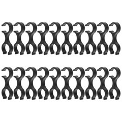20PCS Walk Cane Clips Plastic Cane Clips Walking Stick Clips Climbing Stick
