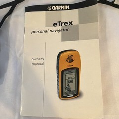 Garmin eTrex Handheld GPS Yellow/Black 2.1in Display 22hr Battery Manual