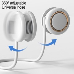 2000mAh Neck Fan Adjustable Airflow Lightweight Design for All Occasions