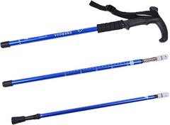 Walking Sticks Lightweight Trekking Poles T Anti-Slip Handle Design Adjustable