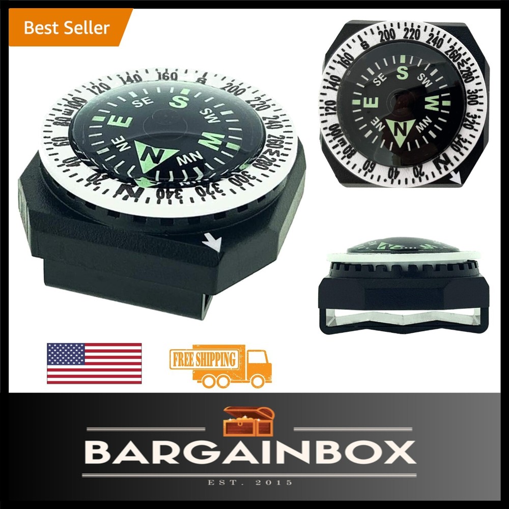 GoCompass Micro Orienteering Wrist Compass – Durable & Lightweight Navigation