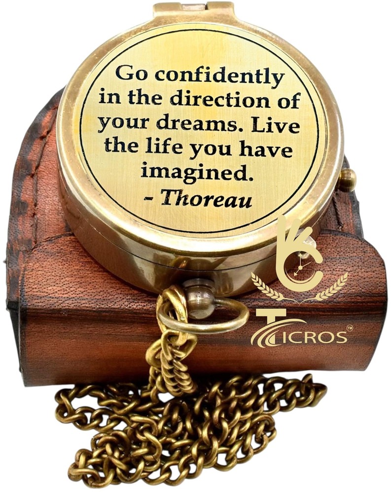 Thoreau “Go Confidently in The Direction of Your Dreams” with Inspirational Q…