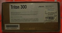 Magellan Triton 300 Waterproof Hiking GPS Handheld/Outdoors Great Shape Orig Pkg