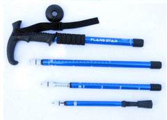 2X Trekking Poles Nordic Walking Sticks Adjustable Anti-shock Hiking Alpenstock
