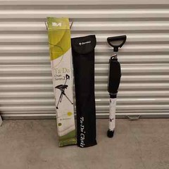STEP2GOLD Ta-Da Chair Series 2, Portable Trekking Hiking Pole in Black, 34″