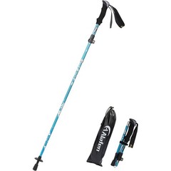 Ultralight Adjustable Trekking Poles W/ EVA Foam Handle Hiking Travel Support US