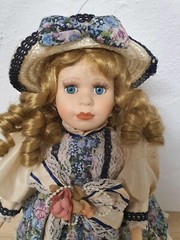 Artist doll porcelain doll doll 40 cm collector rarity Vintage