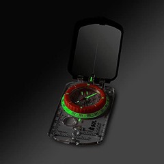 SOL Sighting Compass with Signaling Mirror