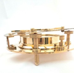 Nautical Vintage Style – 5″ Brass Sundial Compass, Compass gift,Anniversary Gift