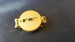 Vintage Engineer Directional Compass Copper Gold Tone Color 2″ Diameter