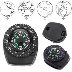 Portable Compass Hiking Camping Outdoor Navigation Map Reading Orienteering Tool
