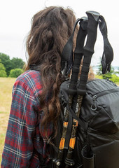 Cascade Mountain Tech Lightweight Aircraft-Grade Aluminum Trekking Poles with Ex