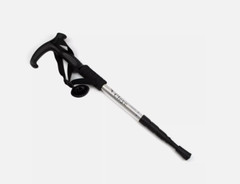 Adjustable Anti-shock Poles Nordic Alpenstock Trekking Walking Hiking Sticks New